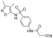 2-cyano-N-(4-{[(3,4-dimethylisoxazol-5-yl)amino]sulfonyl}phenyl)acetamide CAS#: 546090-57-7