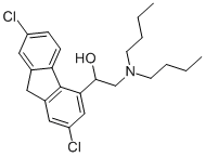 2-(dibutylamino)-1-(2,7-dichloro-9H-fluoren-4-yl)ethanol CAS#: 53221-07-1
