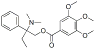 2-(dimethylamino)-2-phenylbutyl (-)-3,4,5-trimethoxybenzoate CAS#: 58997-88-9
