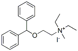 [2-(diphenylmethoxy)ethyl]diethylmethylammonium iodide CAS#: 5982-52-5