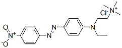 [2-[ethyl[4-[(4-nitrophenyl)azo]phenyl]amino]ethyl]trimethylammonium chloride CAS#: 57210-34-1