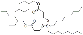 2-ethylhexyl 12-ethyl-5,5-dioctyl-9-oxo-10-oxa-4,6-dithia-5-stannahexadecanoate CAS#: 59185-95-4