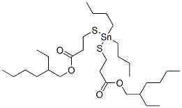 2-ethylhexyl 5,5-dibutyl-12-ethyl-9-oxo-10-oxa-4,6-dithia-5-stannahexadecanoate CAS#: 53202-61-2