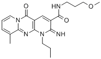 2-imino-N-(3-methoxypropyl)-10-methyl-5-oxo-1-propyl-1,5-dihydro-2H-dipyrido[1,2-a:2,3-d]pyrimidine-3-carboxamide CAS#: 510762-14-8
