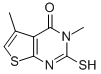 2-mercapto-3,5-dimethylthieno[2,3-d]pyrimidin-4(3H)-one CAS#: 51486-14-7