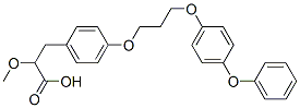 2-methoxy-3-[4-[3-(4-phenoxyphenoxy)propoxy]phenyl]propanoic acid CAS#: 476436-68-7