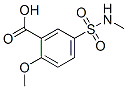 2-methoxy-5-[(methylamino)sulphonyl]benzoic acid CAS#: 51887-56-0