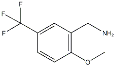 (2-methoxy-5-(trifluoromethyl)phenyl)methanamine CAS#: 400771-42-8