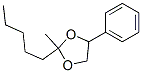 2-methyl-2-pentyl-4-phenyl-1,3-dioxolane CAS#: 55668-44-5