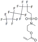 2-[methyl[(3,3,4,4,5,5,6,6,7,7,8,8,8-tridecafluorooctyl)sulphonyl]amino]ethyl acrylate CAS#: 49859-70-3