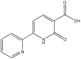 2-oxo-6-(2-pyridinyl)-1,2-dihydro-3-pyridinecarboxylic acid CAS#: 56304-42-8