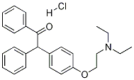 2-[p-[2-(DiethylaMino)ethoxy]phenyl]-2-phenylacetophenone Hydrochloride CAS#: 5635-70-1