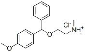 2-[(p-methoxy-.alpha.-phenylbenzyl)oxy]ethyl(dimethyl)ammonium chloride CAS#: 6027-00-5