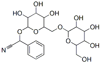 2-phenyl-2-[3,4,5-trihydroxy-6-[[3,4,5-trihydroxy-6-(hydroxymethyl)oxa n-2-yl]oxymethyl]oxan-2-yl]oxy-acetonitrile CAS#: 51371-34-7