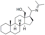 20-[(1-Methylethylidene)amino]pregnan-18-ol CAS#: 55400-12-9