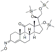 (20S)-3-(Methoxyimino)-17,20,21-tris(trimethylsiloxy)pregn-4-en-11-one CAS#: 57325-73-2