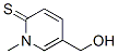 2(1H)-Pyridinethione,  5-(hydroxymethyl)-1-methyl- CAS#: 51206-44-1