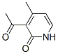 2(1H)-Pyridinone, 3-acetyl-4-methyl- (9CI) CAS#: 57839-80-2