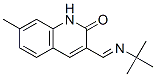2(1H)-Quinolinone,3-[[(1,1-dimethylethyl)imino]methyl]-7-methyl-(9CI) CAS#: 578752-46-2