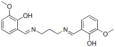 2,2'-(1,3-Propanediyl)bis(nitrilomethylidyne)bis(6-methoxyphenol) CAS#: 5767-53-3