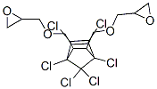2,2'-[(1,4,5,6,7,7-hexachlorobicyclo[2.2.1]hept-5-ene-2,3-diyl)bis(methyleneoxymethylene)]bisoxirane CAS#: 47385-50-2