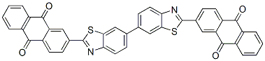 2,2'-(6,6'-Bibenzothiazole-2,2'-diyl)bis(9,10-anthraquinone) CAS#: 6370-85-0