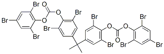 2,2-Bis[3,5-dibromo-4-[[[(2,4,6-tribromophenyl)oxy]carbonyl]oxy]phenyl]propane CAS#: 54060-67-2