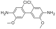 2,2'-DICHLORO-5,5'-DIMETHOXYBENZIDINE CAS#: 5855-70-9