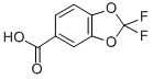 2,2-Difluorobenzodioxole-5-carboxylic acid CAS#: 656-46-2