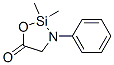 2,2-Dimethyl-3-phenyl-1-oxa-3-aza-2-silacyclopentan-5-one CAS#: 57954-43-5