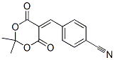 2,2-Dimethyl-5-(4-cyanobenzylidene)-1,3-dioxane-4,6-dione CAS#: 53942-70-4