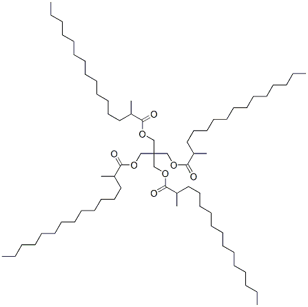 2,2-bis[[(2-methyl-1-oxopentadecyl)oxy]methyl]propane-1,3-diyl bis(2-methylpentadecanoate) CAS#: 53896-08-5