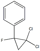 (2,2-dichloro-1-fluorocyclopropyl)benzene CAS#: 502763-69-1