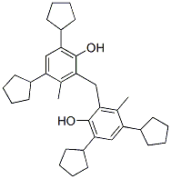 2,2'-methylenebis[4,6-dicyclopentyl-m-cresol] CAS#: 55036-37-8