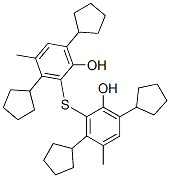 2,2'-thiobis[3,6-dicyclopentyl-p-cresol] CAS#: 55036-36-7