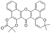 2,2,15,15-Tetramethyldibenzo[c,h]-1,4-dioxino[2,3-a]pyrano[2,3-j]xanthene-3,18(2H,15H)-dione CAS#: 57907-58-1