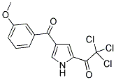 2,2,2-TRICHLORO-1-[4-(3-METHOXYBENZOYL)-1H-PYRROL-2-YL]-1-ETHANONE CAS#: 453557-69-2