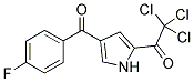 2,2,2-TRICHLORO-1-[4-(4-FLUOROBENZOYL)-1H-PYRROL-2-YL]-1-ETHANONE CAS#: 453557-67-0