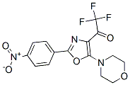 2,2,2-Trifluoro-1-[5-morpholino-2-(4-nitrophenyl)oxazol-4-yl]ethanone CAS#: 52044-90-3