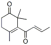 2,2,4-Trimethyl-3-[(E)-1-oxo-2-butenyl]-3-cyclohexen-1-one CAS#: 54382-50-2