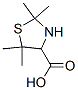 2,2,5,5-tetramethylthiazolidine-4-carboxylic acid CAS#: 58131-62-7