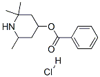 2,2,6-trimethylpiperidin-4-yl benzoate hydrochloride CAS#: 555-28-2