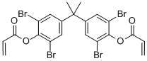 2,2',6,6'-TETRABROMO BISPHENOL ''A'' DIACRYLATE CAS#: 55205-38-4