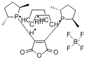 (-)-2,3-BIS[(2R,5R)-2,5-DIMETHYLPHOSPHOLANYL]MALEIC ANHYDRIDE(1,5-CYCLOOCTADIENE)RHODIUM (I) TETRAFLUOROBORATE CAS#: 507224-99-9