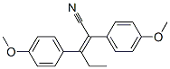 2,3-Bis(p-methoxyphenyl)-2-pentenenitrile CAS#: 53-64-5