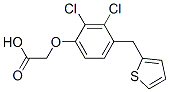 [2,3-Dichloro-4-(2-thienylmethyl)phenoxy]acetic acid CAS#: 55901-79-6