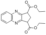 2,3-Dihydro-1H-cyclopenta[b]quinoxaline-1,3-dicarboxylic acid=diethyl CAS#: 6635-26-3