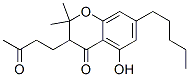 2,3-Dihydro-5-hydroxy-2,2-dimethyl-3-(3-oxobutyl)-7-pentyl-4H-1-benzopyran-4-one CAS#: 56154-57-5