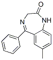 2,3-Dihydro-7-methyl-5-phenyl-1H-1,4-benzodiazepin-2-one CAS#: 5571-63-1