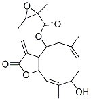 2,3-Dimethyl-2-oxiranecarboxylic acid 2,3,3a,4,5,8,9,11a-octahydro-9-hydroxy-6,10-dimethyl-3-methylene-2-oxocyclodeca[b]furan-4-yl ester CAS#: 52677-97-1